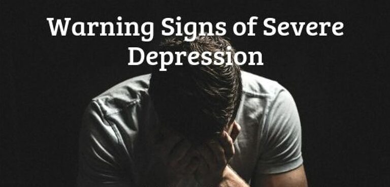 Warning signs of Clinical Depression